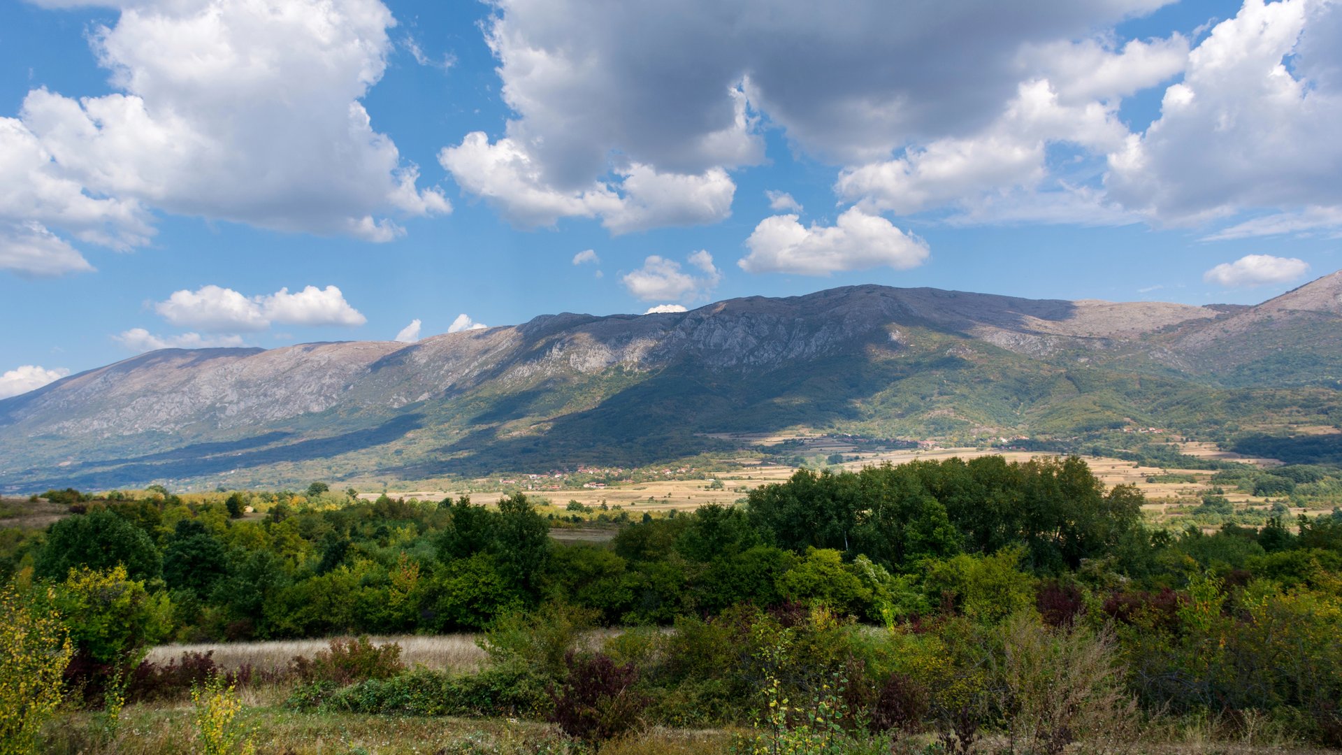 Zimski uspon i snežni greben - Pozadina za Desktop